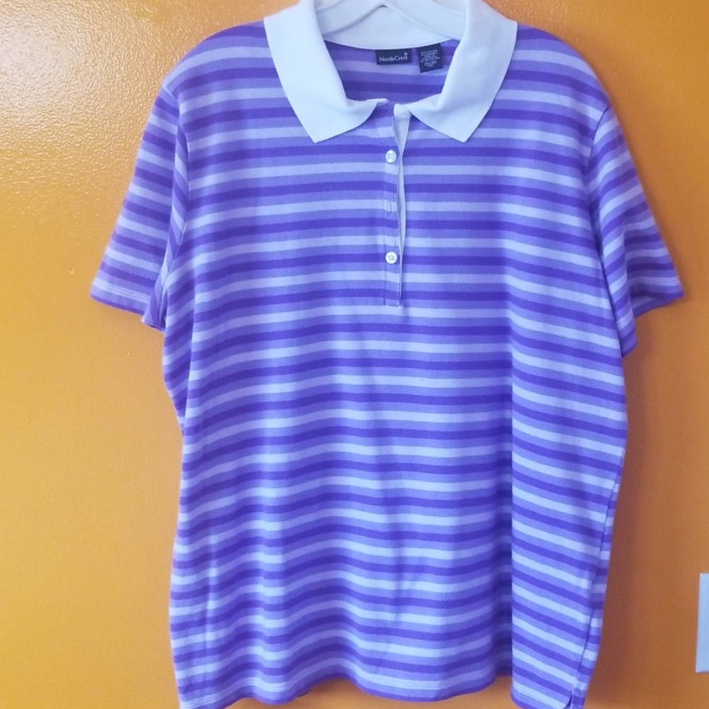 Women's North Crest Purple Blouse